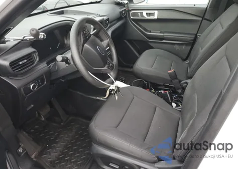 2024 Ford Explorer Police Interceptor from USA, damaged, VIN 1FM5K8AC5RGA69547